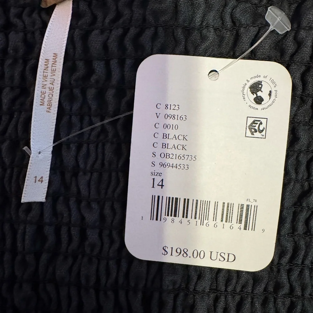 Free People Charcoal Soleil Wide-Leg One-Piece - Picture 2 of 4